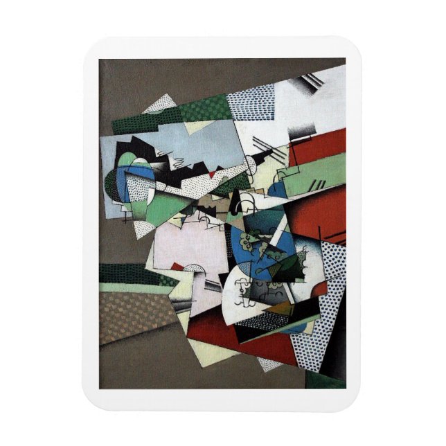 Magnet Flexible Valmier, Geometrical Still life, 1919 (Vertical)