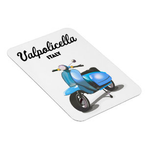 Magnet Flexible Valpolicella Italie Scooter poster Art Imprimer