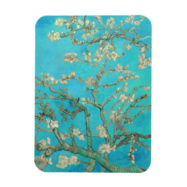 Magnet Flexible Van Gogh Almond Blossoms (Vertical)