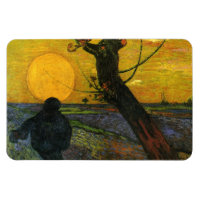 Van Gogh Sower Avec Réglage de l'aimant Sun