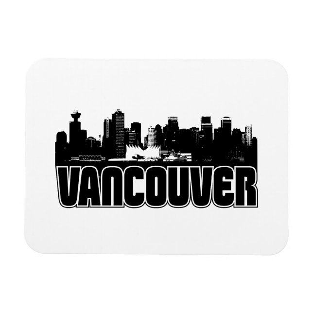 Magnet Flexible Vancouver Skyline (Horizontal)