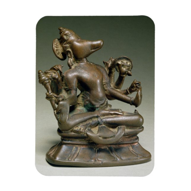 Magnet Flexible Varaha, Gurjara Pratihara, Tamil Nadu (bronze) (Vertical)
