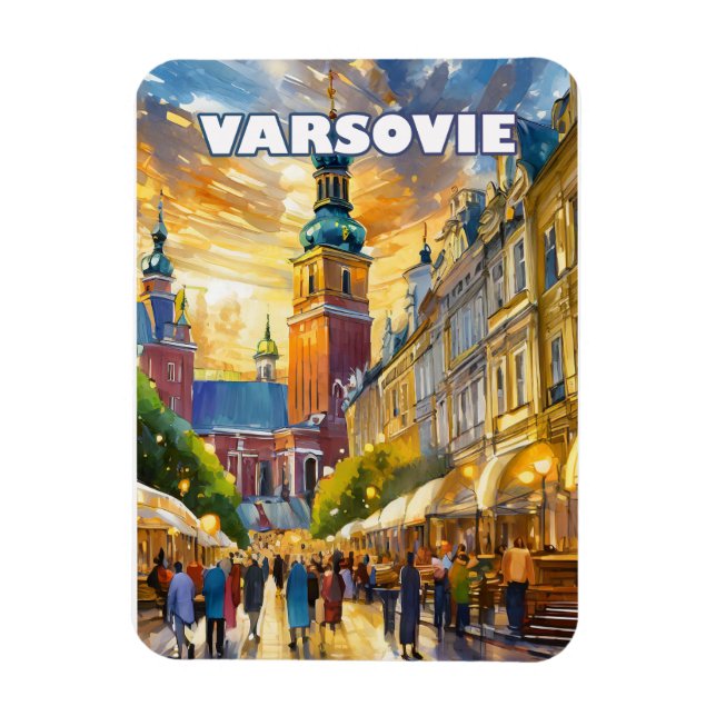 Magnet Flexible Varsovie, où l’art et la culture foisonnent (Vertical)