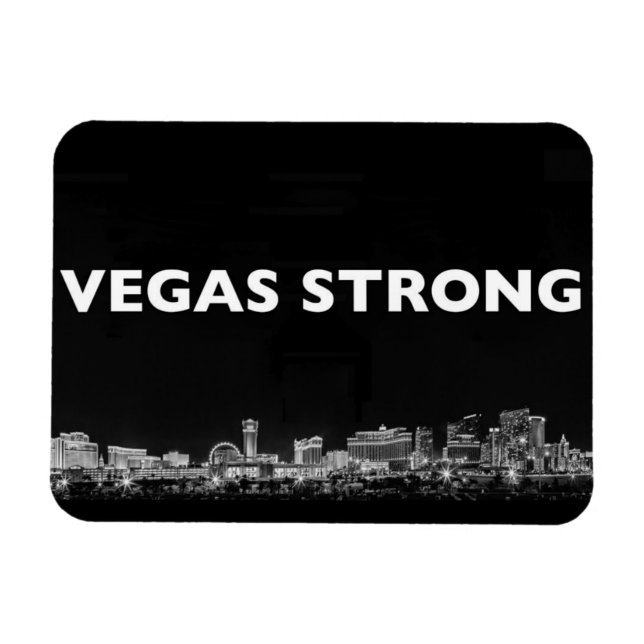 Magnet Flexible Vegas Strong (Horizontal)