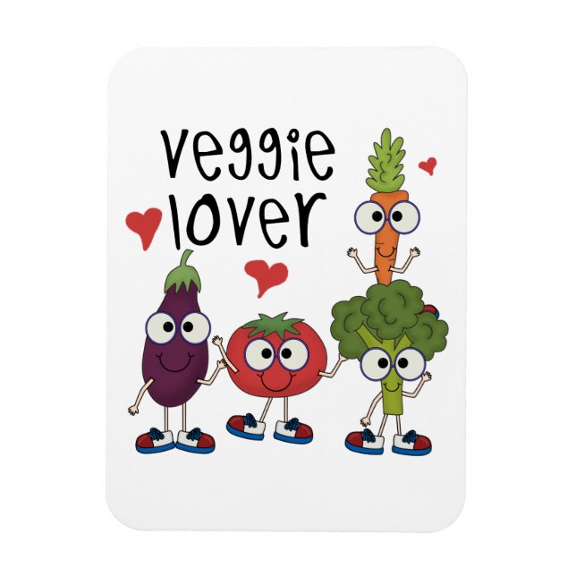 Magnet Flexible Veggie Lover (Vertical)