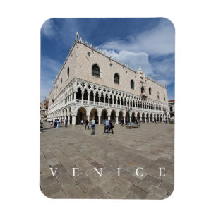 Magnet Flexible Venice Doge Palace vue frigo aimant