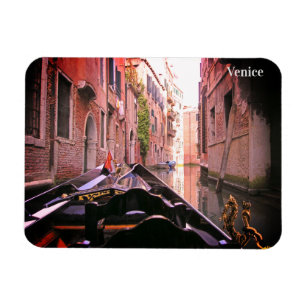 Magnet Flexible Venise Gondola Ride sur Canal Italie