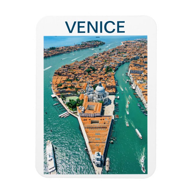 Magnet Flexible Venise, Italie, vue sur drone aérien (Vertical)