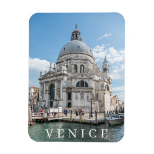 Magnet Flexible Venise Père Noël Maria della Salute Basilica aiman