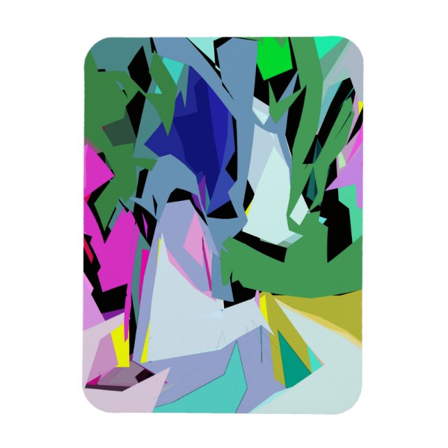 Magnet Flexible Vent coloré (Vertical)