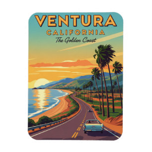 Magnet Flexible Ventura Golden Coast Californie