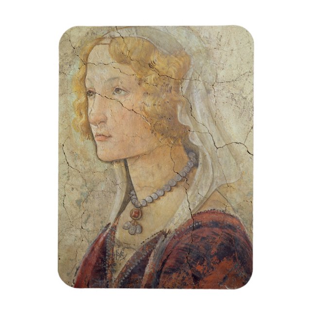 Magnet Flexible Vénus et les Trois Graces offrant des cadeaux à un (Vertical)