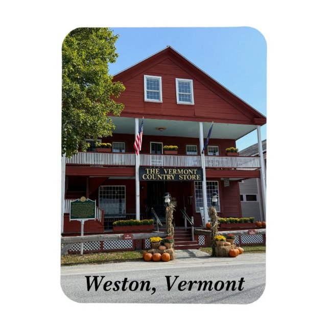 Magnet Flexible Vermont Country Store à Weston (Vertical)