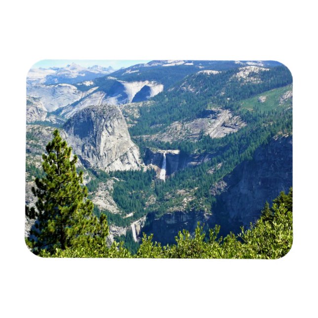 Magnet Flexible Vernal & Nevada Falls from Glacier Point, CA (Horizontal)