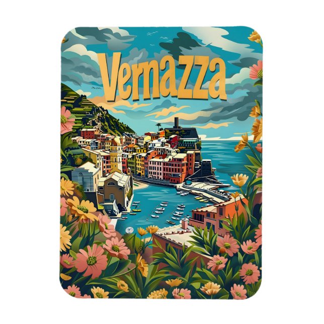 Magnet Flexible Vernazza Cinque Terre Italie (Vertical)