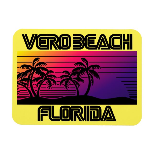 Magnet Flexible Vero Beach Floride (Horizontal)