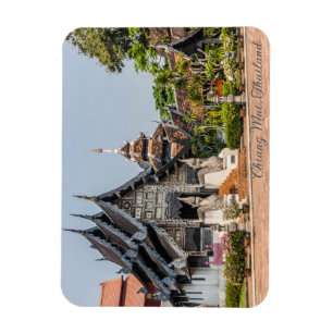 Magnet Flexible Viaharn à Wat Chedi Luang, Chiang Mai, Thaïlande