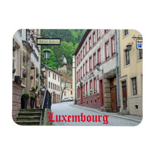 Magnet Flexible Vianden, Scène de rue Luxembourg