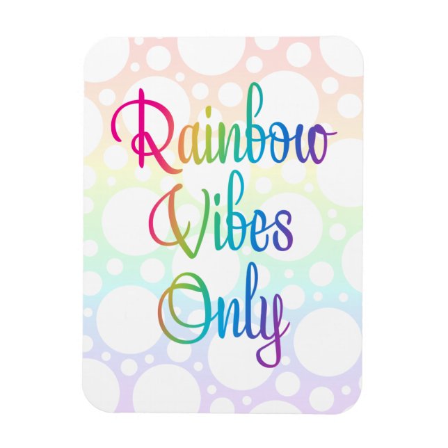 Magnet Flexible Vibes arc-en-ciel uniquement (Vertical)