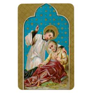 Magnet Flexible Victime de St. Aloysius Gonzaga & Plague (M 006)