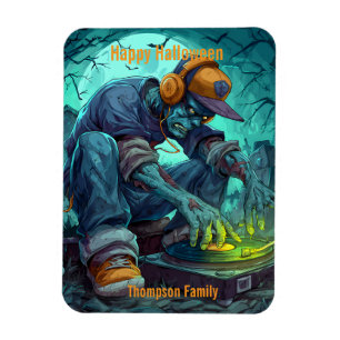 Magnet Flexible Vidéos de la fête d'Halloween Zombie DJ Rave