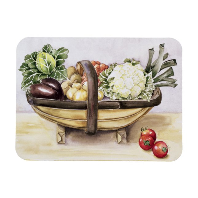 Magnet Flexible Vie morte avec trug de légumes 1996 (Horizontal)