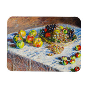 Magnet Flexible Vie morte - Pommes et raisins Claude Monet