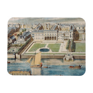 Magnet Flexible Vieille Chambre de Somerset sur le brin, gravé pa