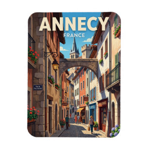 Magnet Flexible Vieille Ville Annecy France