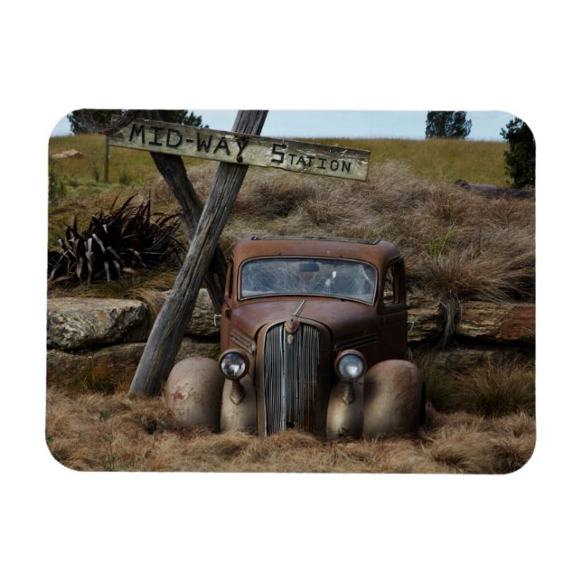 Magnet Flexible Vieille voiture (Horizontal)