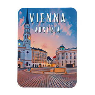 Magnet Flexible Vienne, capitale animée de l'Autriche