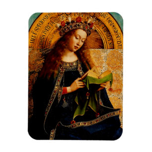 Magnet Flexible Vierge Marie par Jan van Eyck