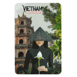 Magnet Flexible Vietnam Voyage vacances