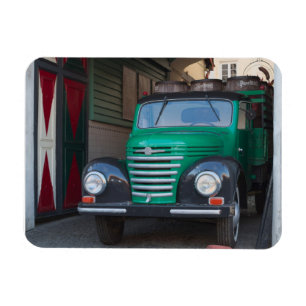 Magnet Flexible Vieux camion avec bière - aimant