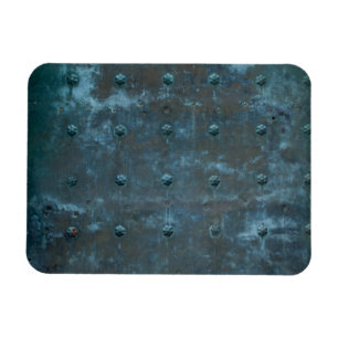 Magnet Flexible Vieux Cuivre Espagnol Porte en Métal Tarni