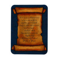 Vieux manuscrit : Écriture, Verset biblique : Ésaï
