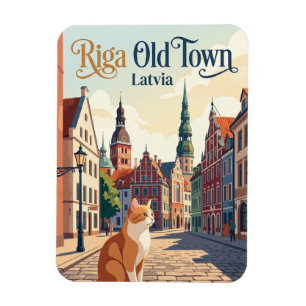 Magnet Flexible Vieux-Riga Lettonie