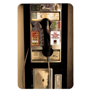 Magnet Flexible Vieux téléphone payant