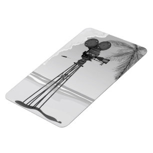 Magnet Flexible Vieux Vidéo caméra vidéo vintage.