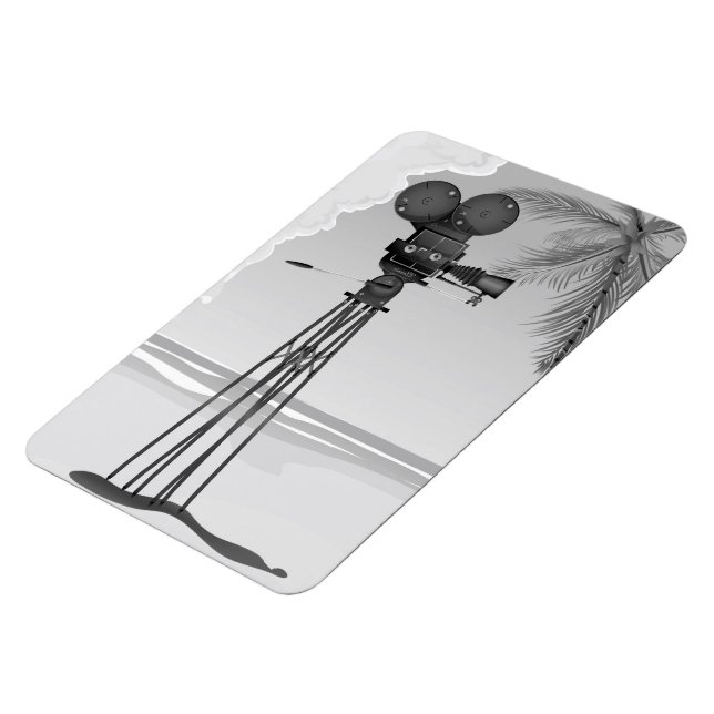 Magnet Flexible Vieux Vidéo caméra vidéo vintage. (Côté Gauche)