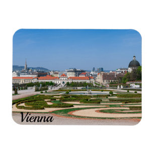 Magnet Flexible View of gardens near Lower Belvedere palace
