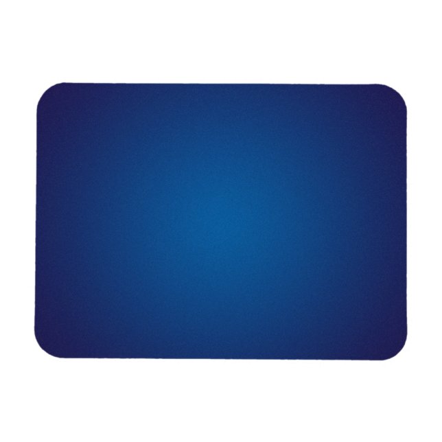 Magnet Flexible Vignette Bleue Profonde Grainée Cool (Horizontal)