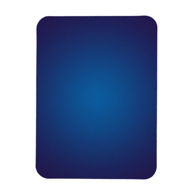 Magnet Flexible Vignette Bleue Profonde Grainée Cool (Vertical)