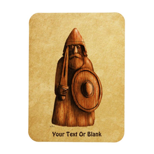 Magnet Flexible Viking rustique (Vertical)