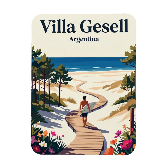 Magnet Flexible Villa Gesell Argentine (Vertical)