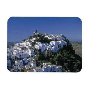 Magnet Flexible Village blanc de Casares, Andalousie, Espagne