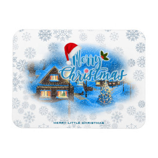 Magnet Flexible Village de Noël magique