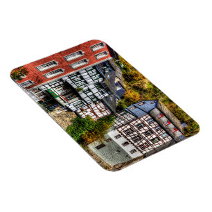Magnet Flexible Village médiéval Monschau en Allemagne