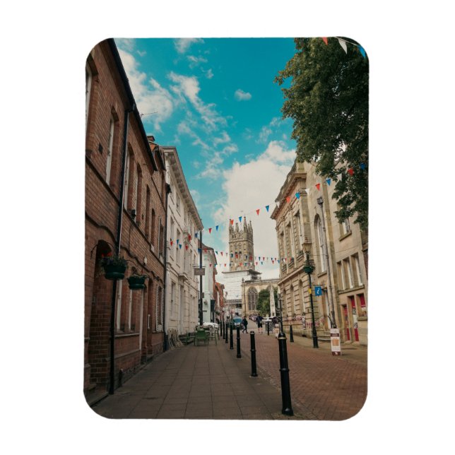 Magnet Flexible Ville de campagne anglaise (Vertical)