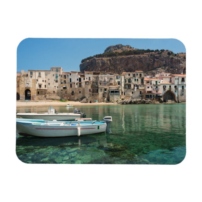 Magnet Flexible Ville de Cefalu en Sicile (Horizontal)